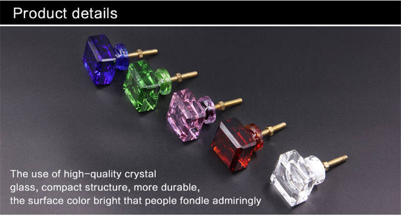 crystal drawer knob